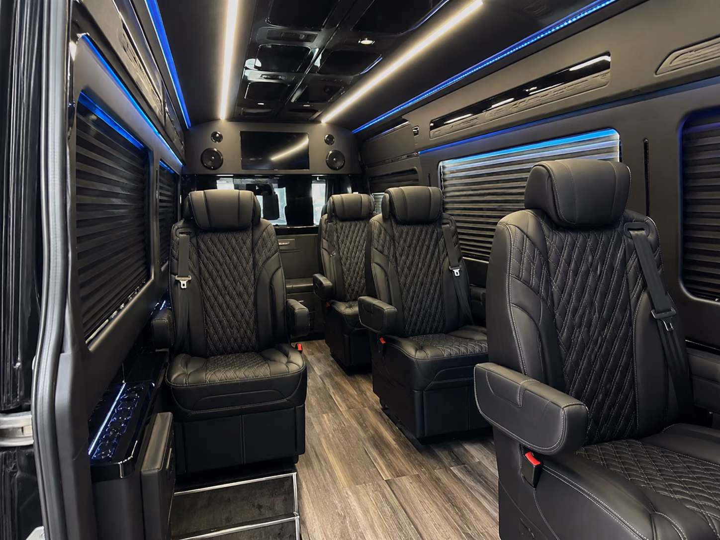 alexandria private event transportation onboard seating