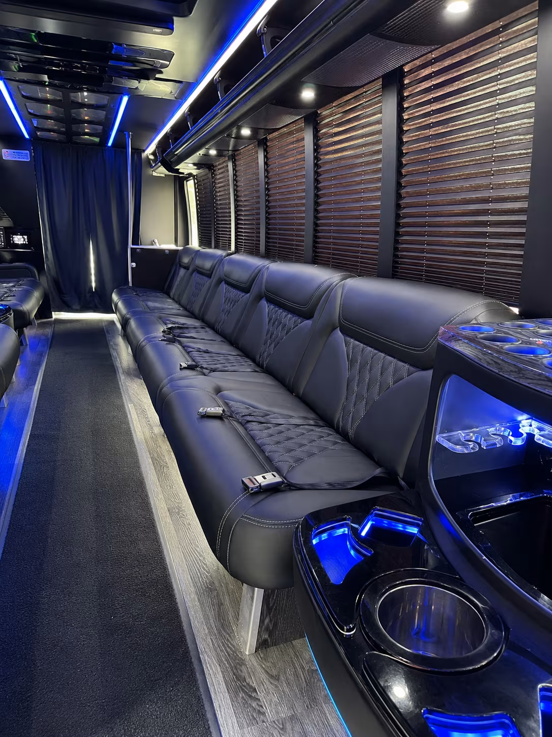 alexandria quinceanera sweet 16 party bus rental