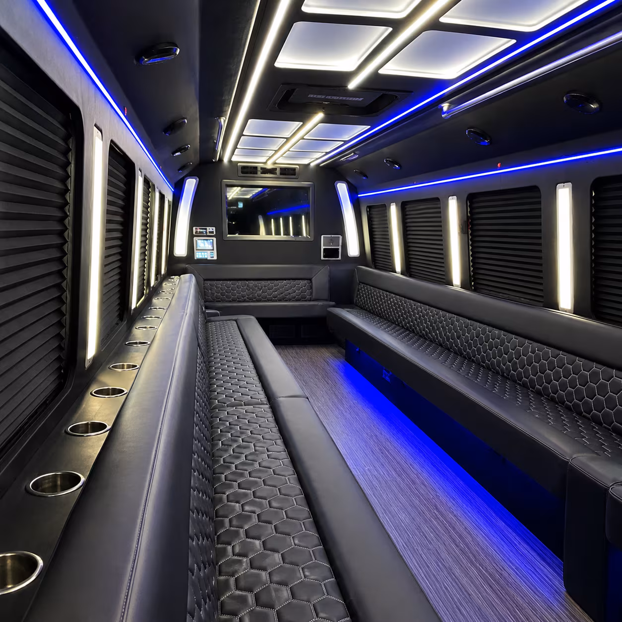 alexandria sporting event party bus rental