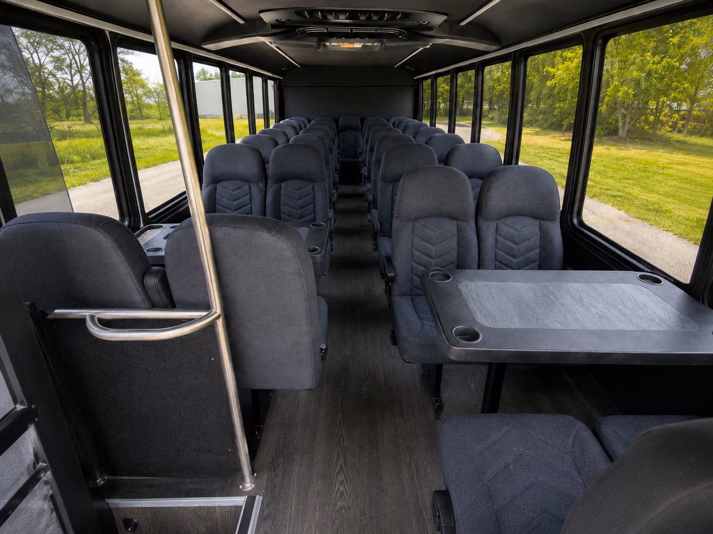 minibuses for old town alexandria museum and waterfront field trips