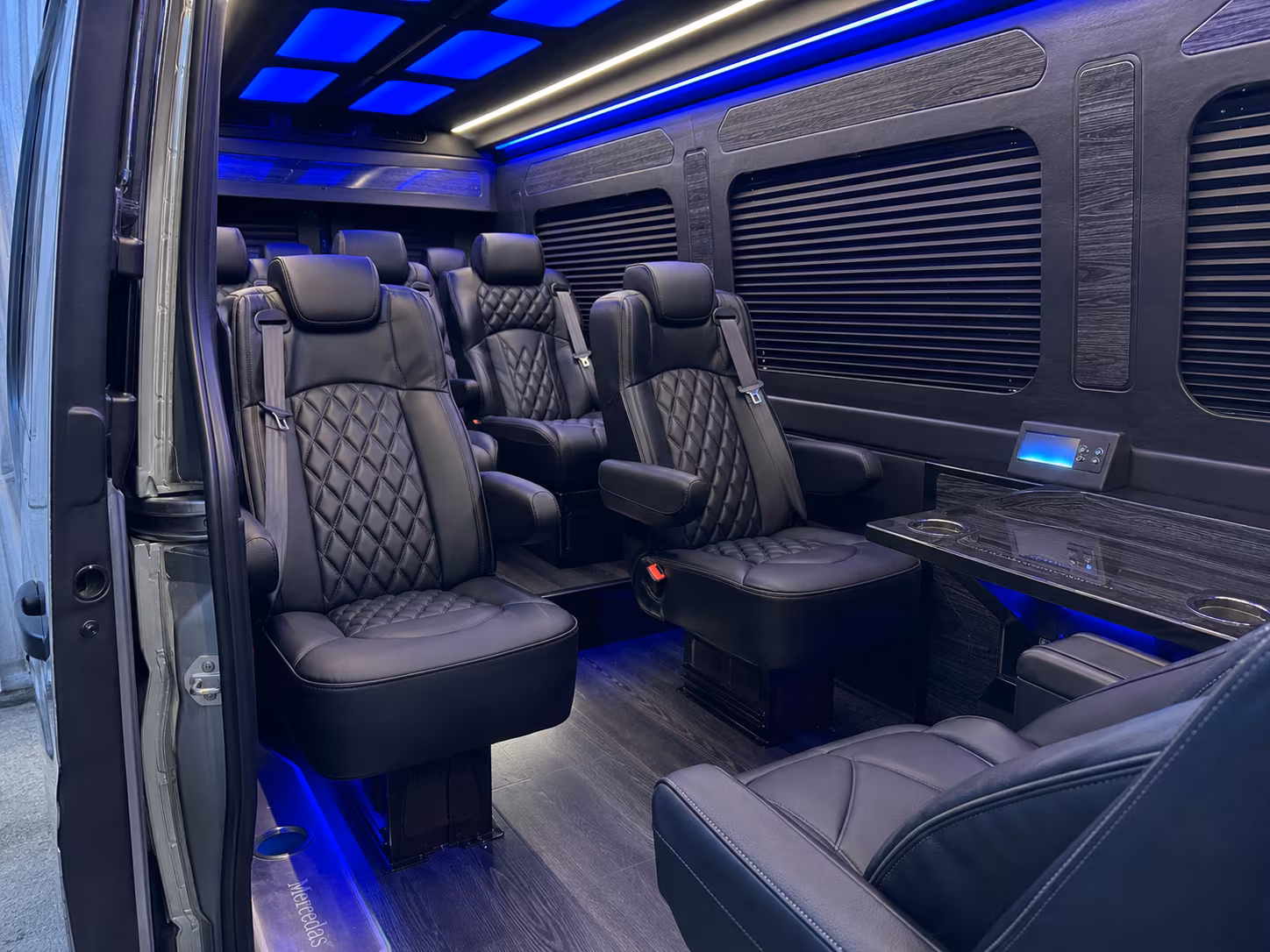sprinter van transportation for groups and events across alexandria